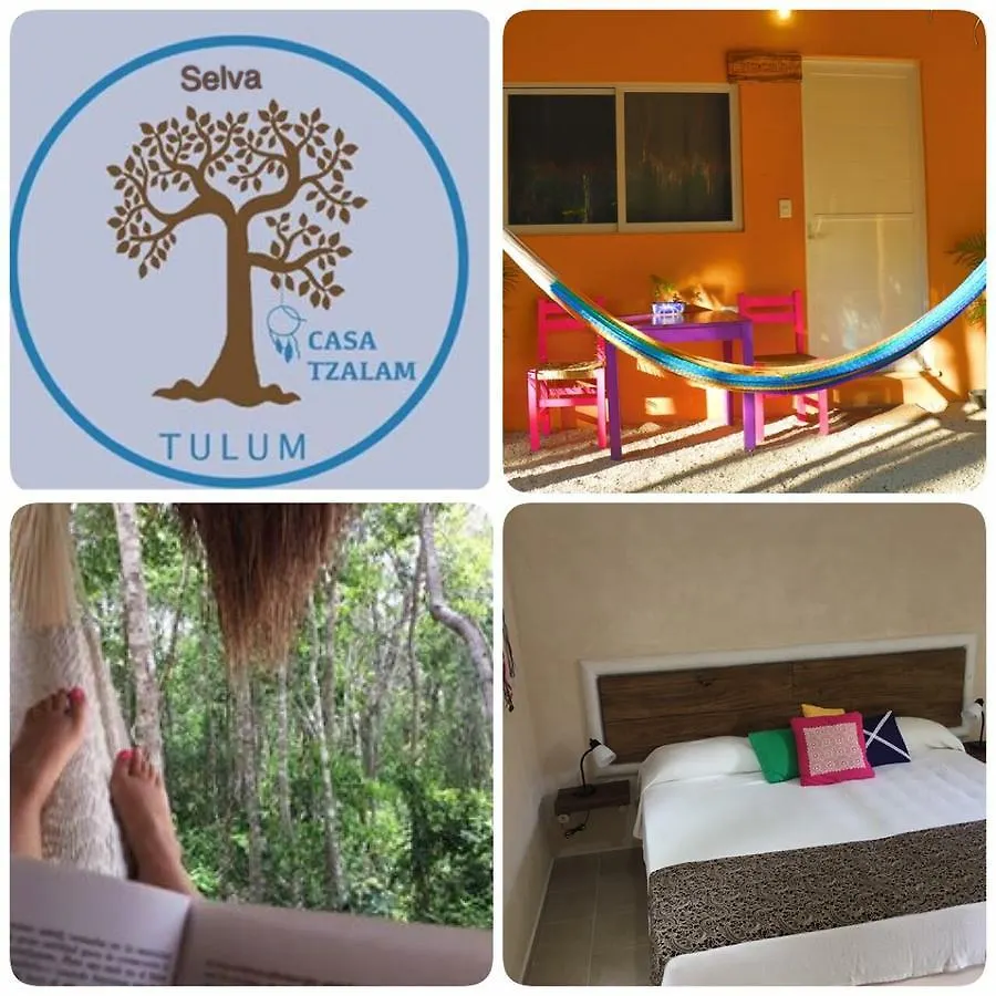 Bed and Breakfast Casa Tzalam Tulum Selva 3*,  México
