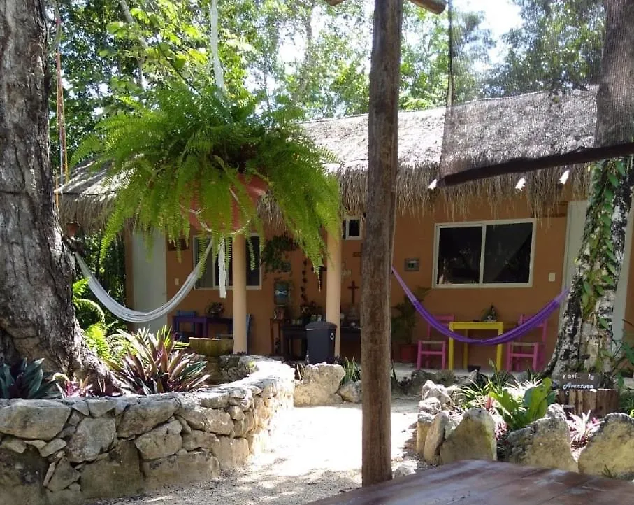 ***  Bed and Breakfast Casa Tzalam Tulum Selva México